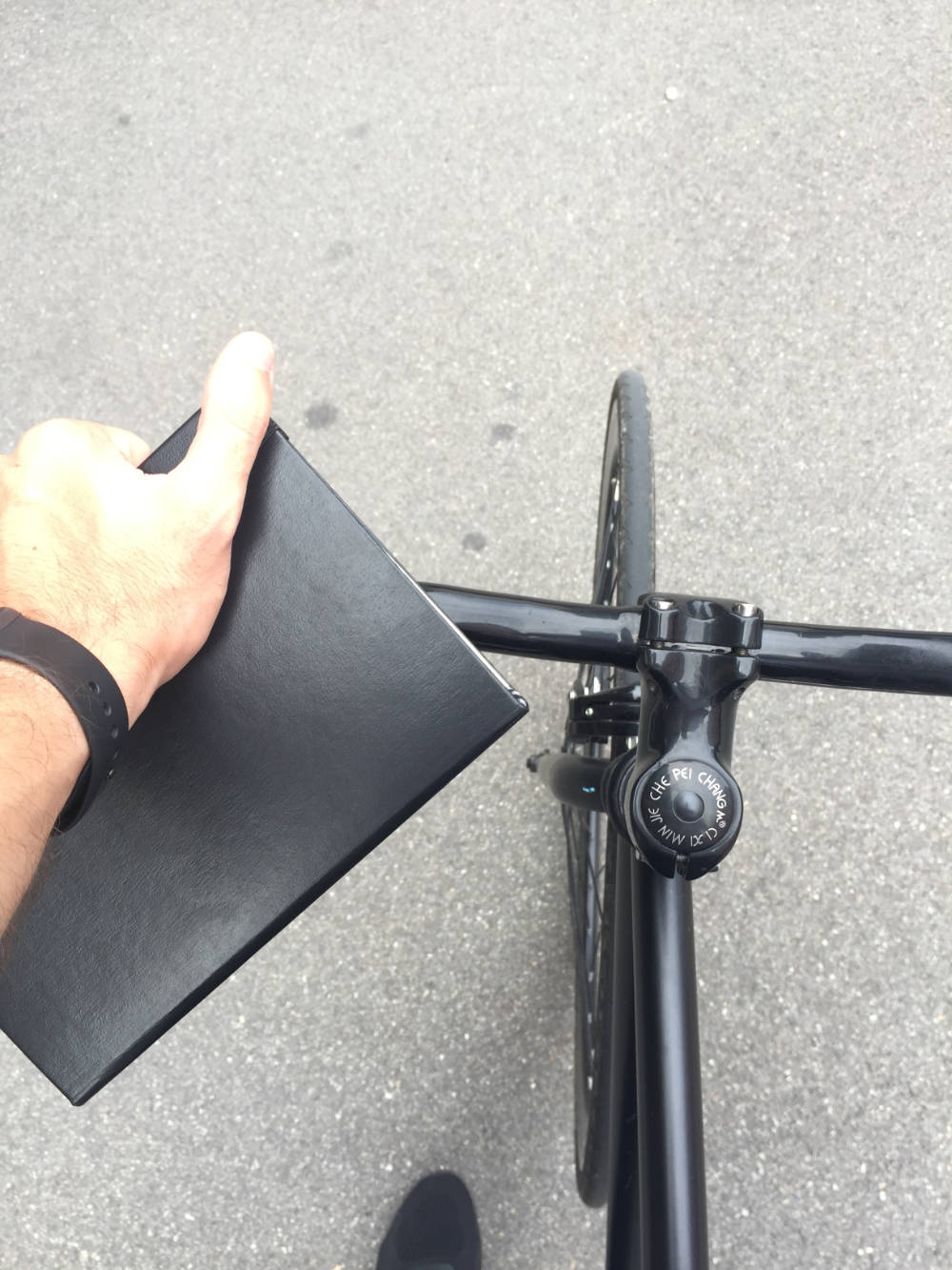 Bike and Notebook 